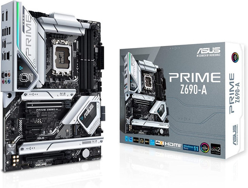 Motherboard Asus Prime Z690-a Lga 1700 (intel 12ª) Atx Nueva