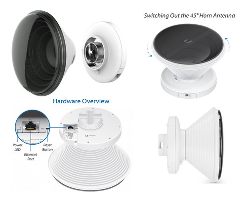 Ubiquiti Is-5ac Ac Airmax Ac 450 + Mbps Radio Con Bocina Icb