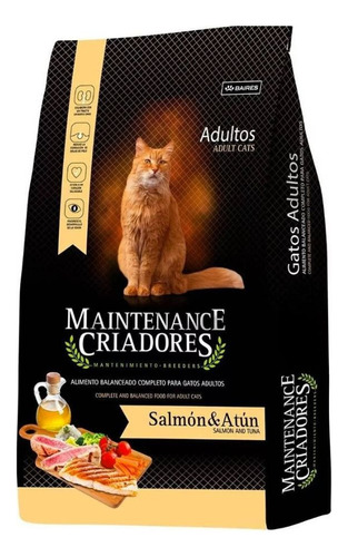 Alimento Maintenance Criadores Gato Adulto 1kg Salmon Atún