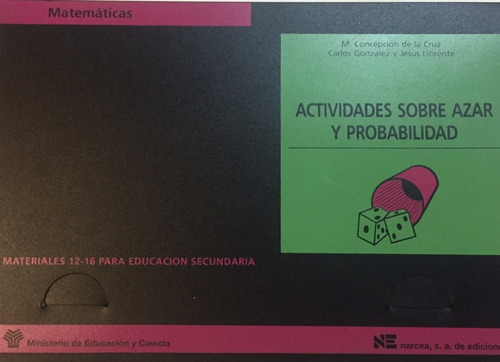 Libro Actividades Sobre Azar Y Probabilidad Carpeta Ejercici