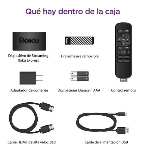 Roku Express Nuevo Modelo 3930 Reproductor Smart Full Hd Box