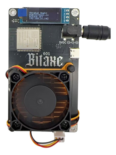 Bitaxe Gamma 601 Miner Bm1370 Asic Chip Bitcoin De 1,2 Th/s