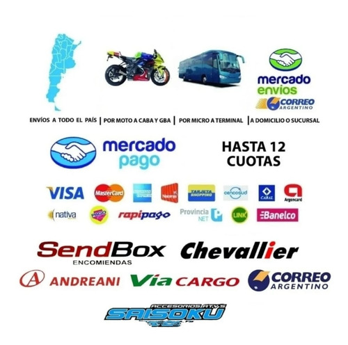 Reloj Cuenta Horas Racing Power Sport Motocross Cuatri Saiso Negro