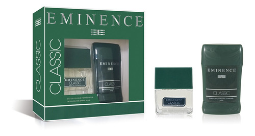 Set Perfume Eminence Clasico 50ml +desodorante Barra 50ml