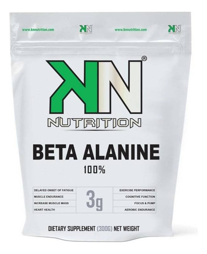 Beta Alanina 300 Gr ( 100 Doses ) - Kn Nutrition Sabor Sem sabor