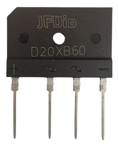 Puente Rectificador D20xb60 20a 600v