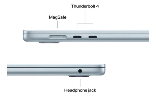 Apple Macbook Air 15.3 - 2025 - Chip M4 - La Ultima - Stock Celeste
