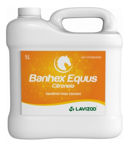 Shampoo Banhex Equus Citronela Gl De 5 Lts - Lavizoo 