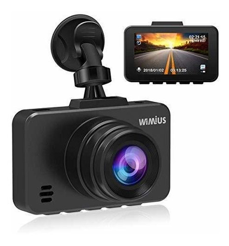 Camara Salpicadero Doble Wimius 1080p Dvr Grabadora Full 4b