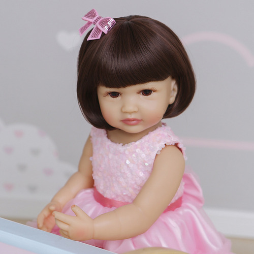 Art Doll Decdeal, 22 Pulgadas, Silicona Para Bebé, Cuerpo Co