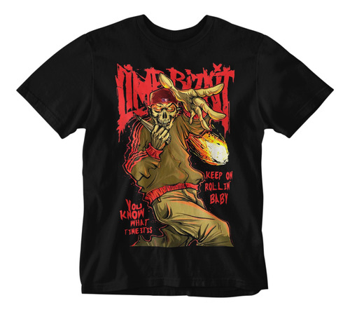 Camiseta Nu Metal Limp Bizkit C9