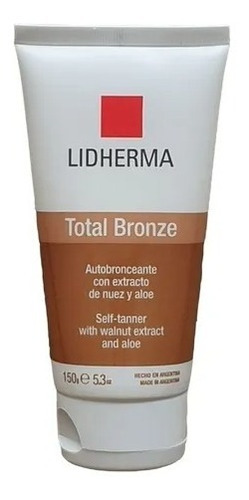 Total Bronze Autobronceante - Lidherma X150g