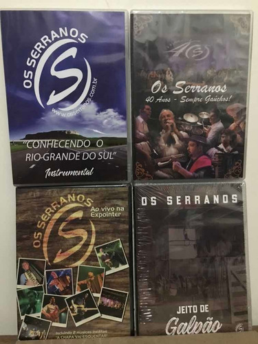 Imagem 1 de 1 de Dvd - Os Serranos - 4 Dvds