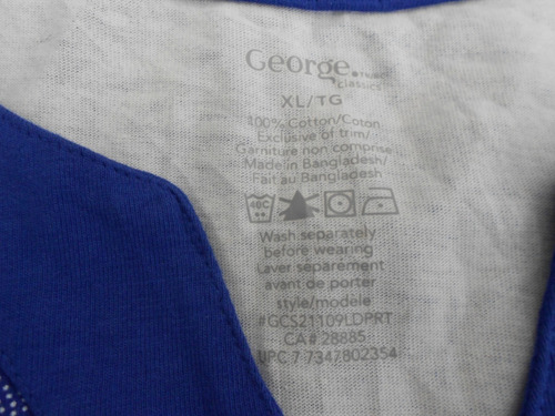 Blusa Azul, Marca George (Usado)