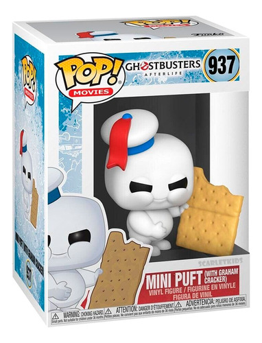 Funko Pop Ghostbusters Mini Puft 937 Original Scarlet Kids