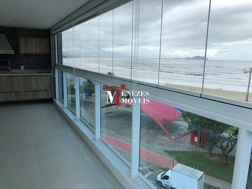 Imagem 4 de 30 de Apartamento A Venda Em Bertioga Frontal Ao Mar-centro Ref. 1065 - V1065