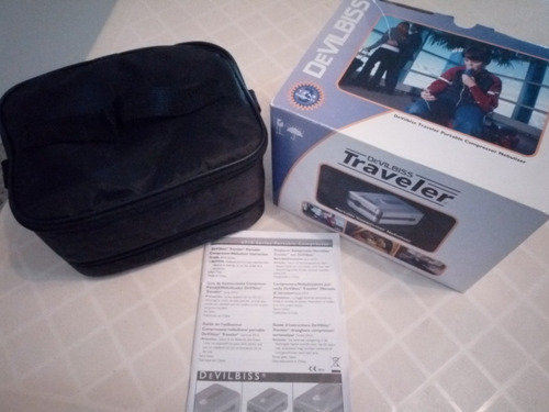 Imagen 2 de 3 de Compresor N E B U L I Za Do R Portatil