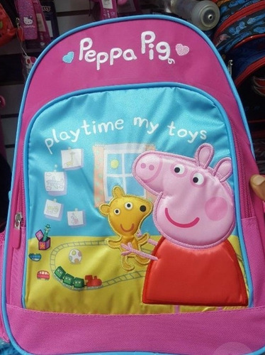 Mochila Escolares Frozen Minnie Pepa Tinkerbell