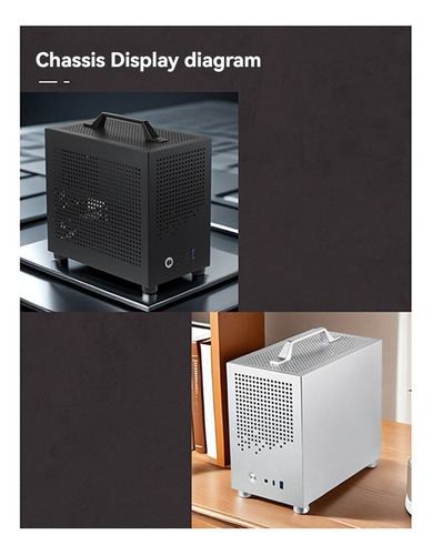 Funda Micro-itx Para Pc Sktc A17 Sgcc, Funda De Ordenador, S