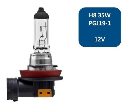 Ampolleta Halogena 12v Para Automovil H8 35w Pgj19-1 Trifa