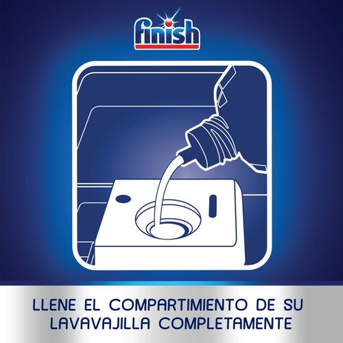 Imagen 6 de 6 de Abrillantador Para Lavavajillas Automático Finish 400ml X 2