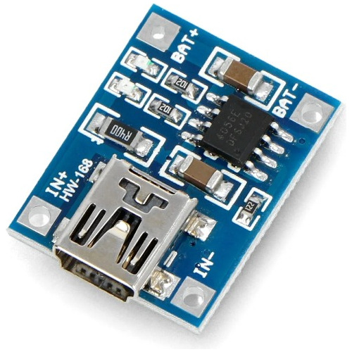 Modulo Cargador De Bateria Litio Tp4056 Mini Usb Li-ion Lipo