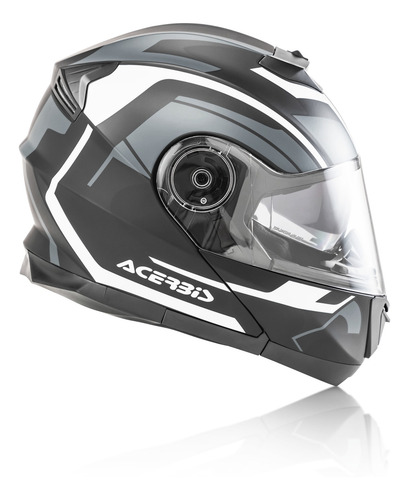 Imagen 3 de 5 de Casco Serel Negro/gris M