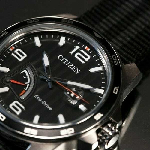 Imagen 6 de 6 de Citizen Power Reserve Black Dial Aw7030-06e ¨¨¨¨¨¨¨¨dcmstore