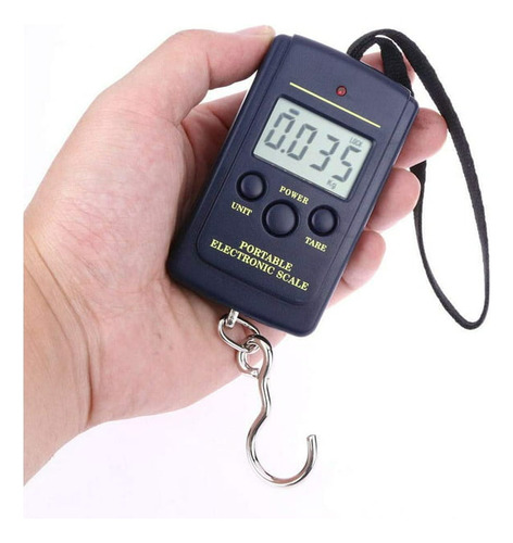 Báscula Mini Digital Para Maletas De Viaje O Comida.