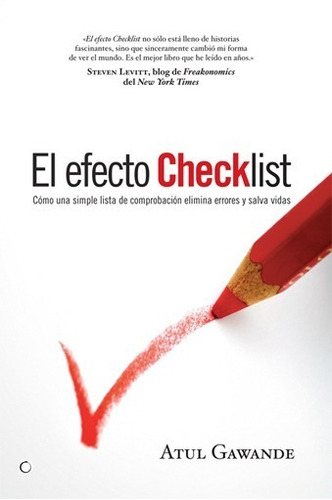 Libro El Efecto Checklist - Gawande, Atul