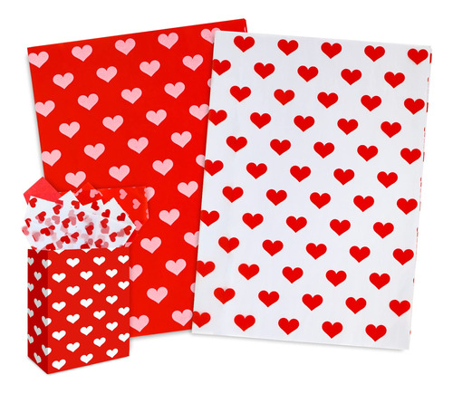 Papel Seda Para Dia San Valentin Regalo Romantico