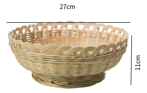 Cesta De Pão Tecido Armazenamento Bin Decoração Grande