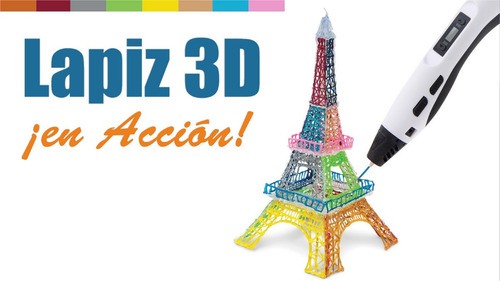 Imagen 1 de 4 de Increoble Lápiz 3d Impresora Lapicera + Filamentos Prince