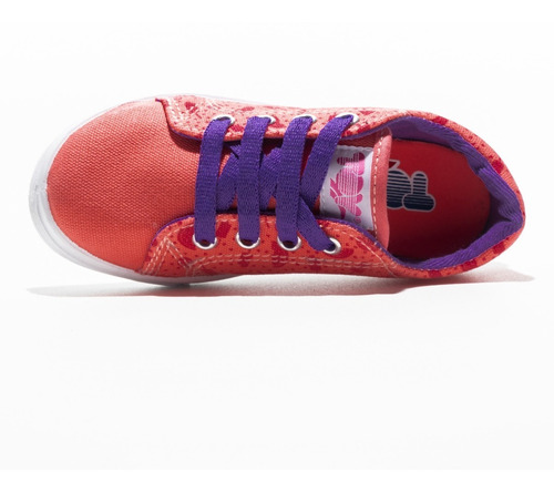 Imagen 2 de 8 de Zapatilla Niños Lona Toy Estamp V/color (27 Al 33) Art 1154