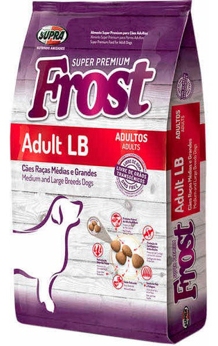 Frost Adulto Raza Grande 17kg  + Envío Sin Costo