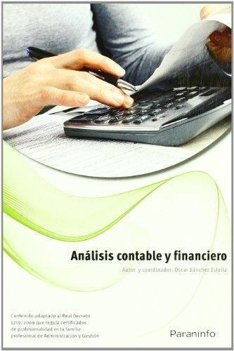 Analisis Contable Y Financiero, De Sanchez Estella, Oscar. Editorial Paraninfo, Tapa Blanda, Edición 2011 En Español