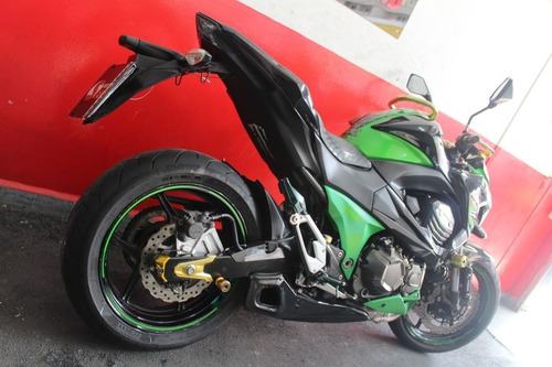 Imagem 3 de 11 de Kawasaki Z 800 Z800 Z-800 Abs 2013 Verde