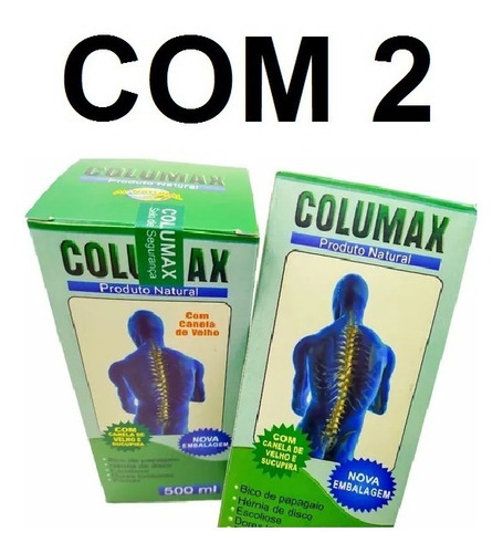 Columax Com Canela De Velho 500ml