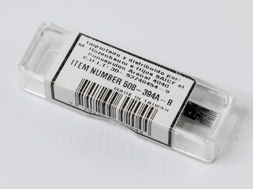 Imagen 2 de 4 de Repuesto 10 Cuchillas 508-394a-b P/ Bisturi Proskit 8pk-394a