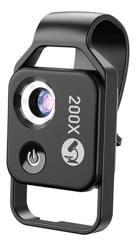 Adaptador De Lente, Lente De Microscopio 200x Para Lente De