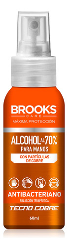 Alcohol Brooks Desinfectante 60 ml