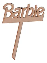 Comprar 12 Cake Toppers Barbie Recuerdos Fiesta Cumpleaños 