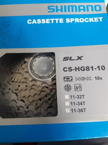 Cassette Shimano Slx 10v 11 36   Mtb   