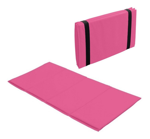 Colchoneta Plegable Libro Gimnasia Fitness Para Abdominales