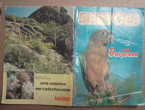 Sertões Nestlé Surpresa - Livro Ilustrado Incompleto (Usado)