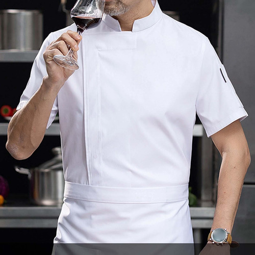 Chaqueta De Abrigo De Chef, Ropa De Camarero Transpirable,