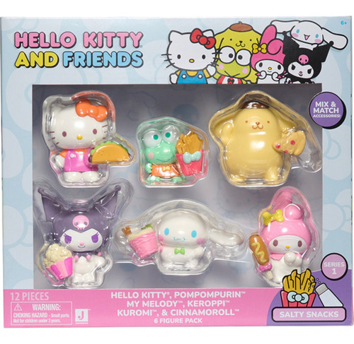 Figuras Hello Kitty And Friends X6