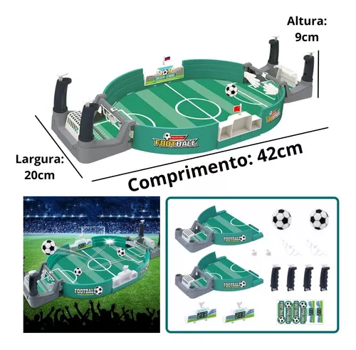 Jogo Interativo Futebol De Mesa Mini Brinquedo Golzinho - BOX