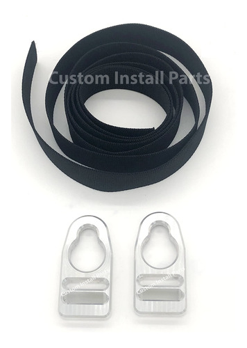 Custom Install Parts Kit Repuesto Clips Aluminio Correa Para