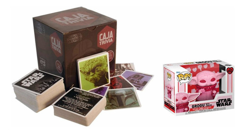 Paquete Star Wars (trivia Box + Funko Grogu-cookie)